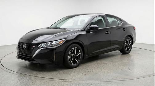 Super Black 2025 Nissan Sentra SV