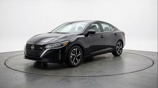 Super Black 2025 Nissan Sentra SV