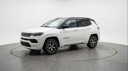 Bright White Clearcoat 2025 Jeep Compass Limited