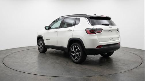 Bright White Clearcoat 2025 Jeep Compass Limited