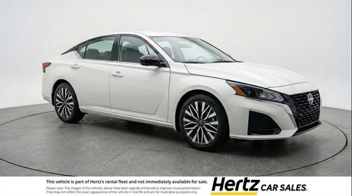 Glacier White 2025 Nissan Altima SV FWD