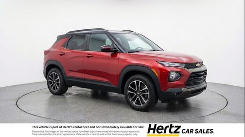 Crimson Metallic 2025 Chevrolet Trailblazer LT