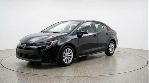 Midnight Black Metallic 2025 Toyota Corolla LE