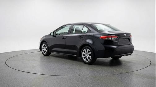 Midnight Black Metallic 2025 Toyota Corolla LE