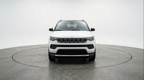 Bright White Clearcoat 2025 Jeep Compass Limited