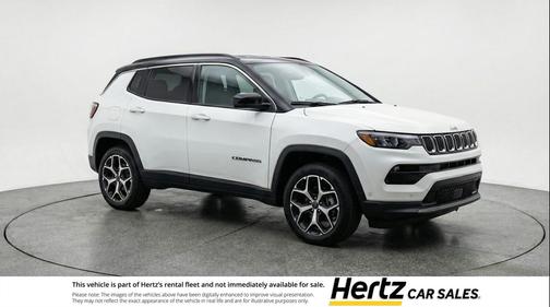 Bright White Clearcoat 2025 Jeep Compass Limited