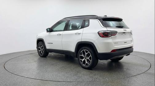 Bright White Clearcoat 2025 Jeep Compass Limited