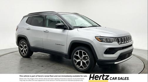 Silver Zynith Metallic Clearcoat 2025 Jeep Compass Limited