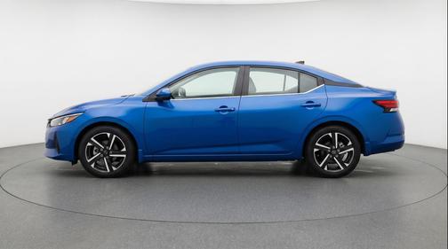 Electric Blue Metallic 2025 Nissan Sentra SV