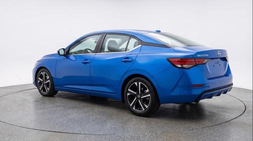 Electric Blue Metallic 2025 Nissan Sentra SV