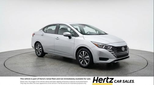 Brilliant Silver Metallic 2025 Nissan Versa 1.6 SV
