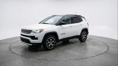 Bright White Clearcoat 2025 Jeep Compass Limited