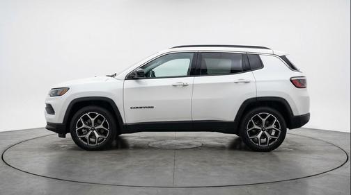 Bright White Clearcoat 2025 Jeep Compass Limited