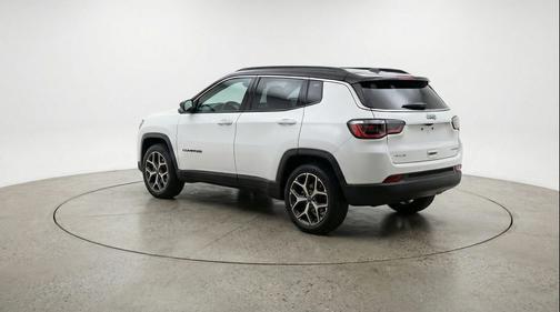 Bright White Clearcoat 2025 Jeep Compass Limited