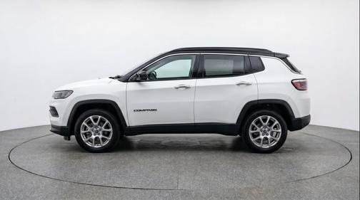 Bright White Clearcoat 2025 Jeep Compass Limited