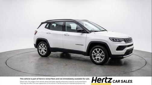 Bright White Clearcoat 2025 Jeep Compass Limited