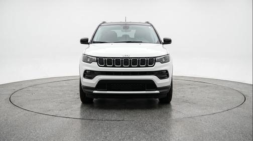 Bright White Clearcoat 2025 Jeep Compass Limited