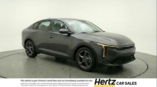 Interstellar Gray 2025 Kia K4 LXS