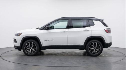 Bright White Clearcoat 2025 Jeep Compass Limited