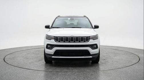 Bright White Clearcoat 2025 Jeep Compass Limited
