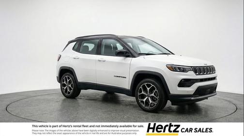 Bright White Clearcoat 2025 Jeep Compass Limited