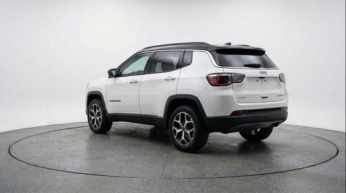 Bright White Clearcoat 2025 Jeep Compass Limited