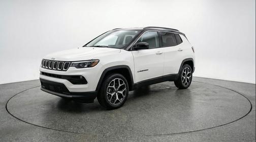 Bright White Clearcoat 2025 Jeep Compass Limited