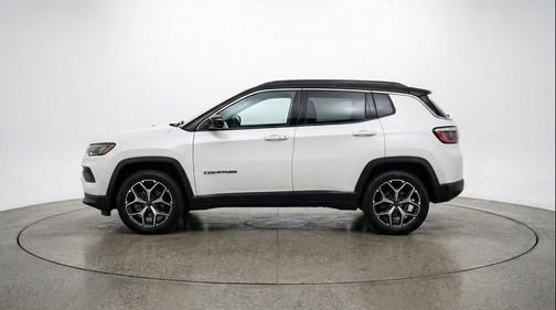 Bright White Clearcoat 2025 Jeep Compass Limited
