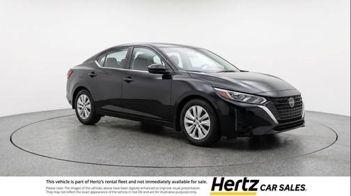 Super Black 2025 Nissan Sentra S