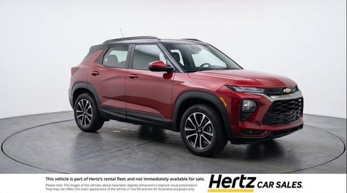 Crimson Metallic 2025 Chevrolet Trailblazer LT