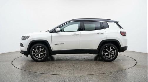 Bright White Clearcoat 2025 Jeep Compass Limited