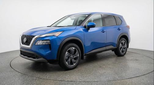 Deep Ocean Blue Pearl 2025 Nissan Rogue SV