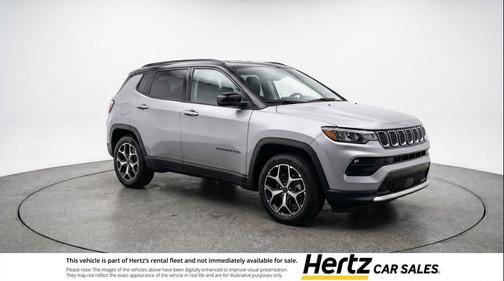 Silver Zynith Metallic Clearcoat 2025 Jeep Compass Limited