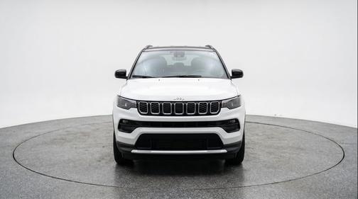 Bright White Clearcoat 2025 Jeep Compass Limited