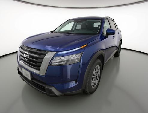Deep Ocean Blue Pearl 2025 Nissan Pathfinder SV 4WD
