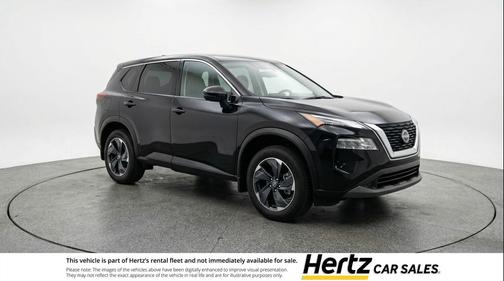 Super Black 2025 Nissan Rogue SV