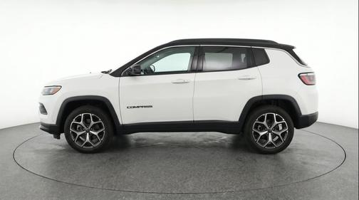 Bright White Clearcoat 2025 Jeep Compass Limited