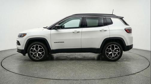 Bright White Clearcoat 2025 Jeep Compass Limited