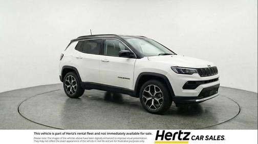 Bright White Clearcoat 2025 Jeep Compass Limited