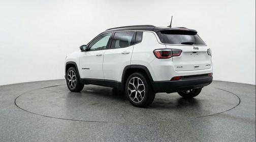 Bright White Clearcoat 2025 Jeep Compass Limited