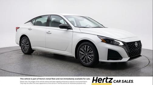 Glacier White 2025 Nissan Altima SV FWD