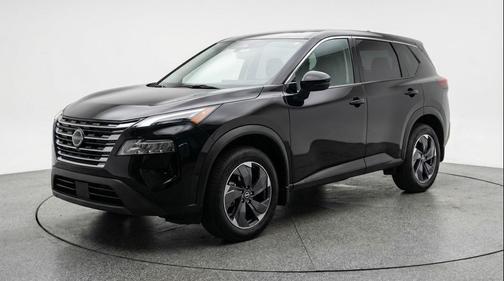 Super Black 2025 Nissan Rogue SV