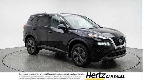 Super Black 2025 Nissan Rogue SV