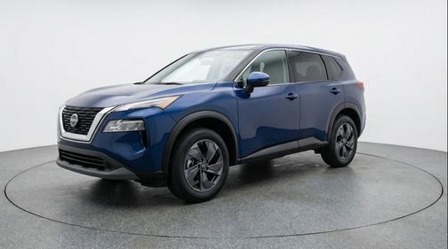 Deep Ocean Blue Pearl 2025 Nissan Rogue SV