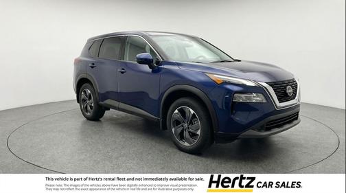 Deep Ocean Blue Pearl 2025 Nissan Rogue SV