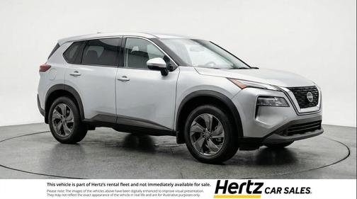 Brilliant Silver Metallic 2025 Nissan Rogue SV