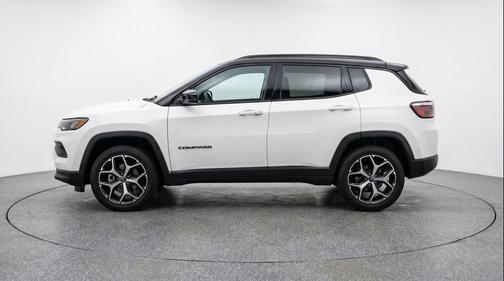 Bright White Clearcoat 2025 Jeep Compass Limited