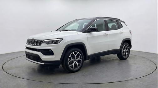 Bright White Clearcoat 2025 Jeep Compass Limited