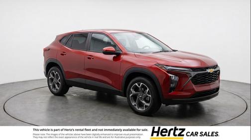 Crimson Metallic 2025 Chevrolet Trax LT