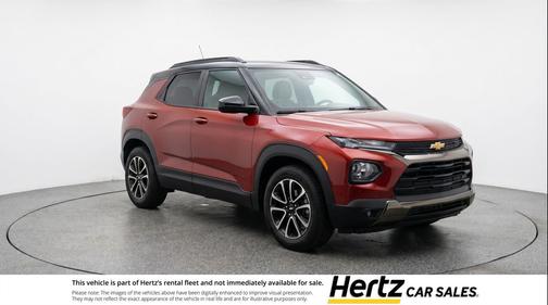 Crimson Metallic 2025 Chevrolet Trailblazer LT